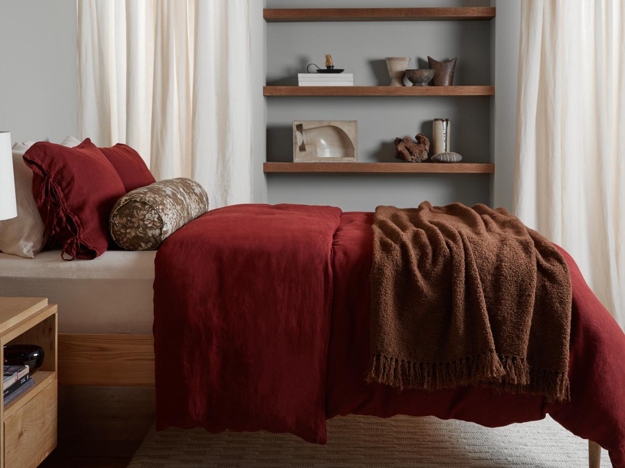 Linen Bedding Set | Parachute Linen Bedding Set - Earth Tones - Parachute