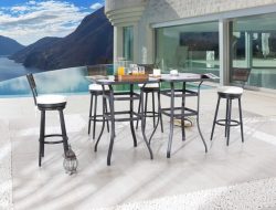 Bar Height Outdoor Patio Dining Sets For Stylish Spaces