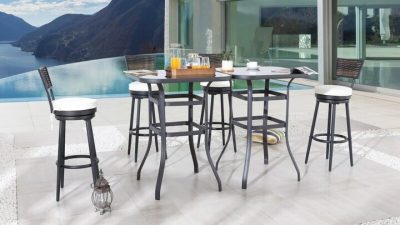 Bar Height Outdoor Patio Dining Sets For Stylish Spaces