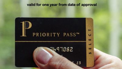 Airport Lounge Access – Priority Pass – American Express