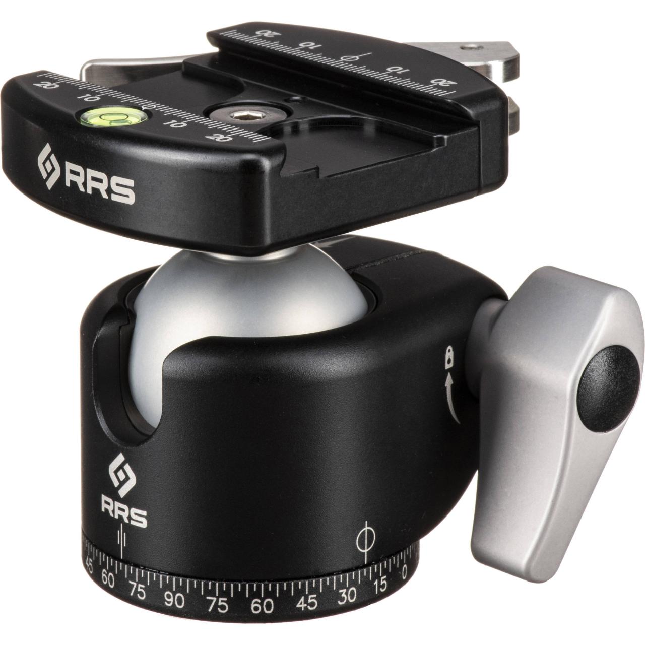 Really Right Stuff BH-55 Ball Head w/SC-ARC Adjustable R-LOCK Clamp BH ... Ball Head - Precision - Really Right Stuff (RRS)