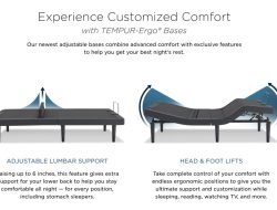Adjustable Bed Base – Smart Home – Tempur-Pedic Benefits